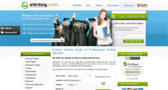 Desktop Screenshot of ewriting.com